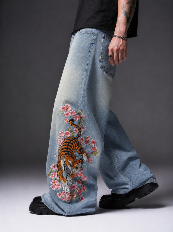 Blossom Fury Denim