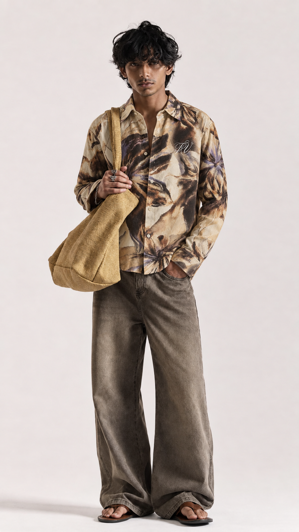 BURNT CANVAS SHIRT