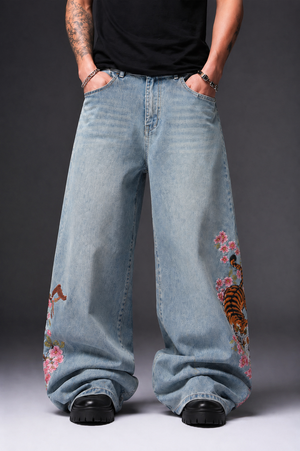 Blossom Fury Denim