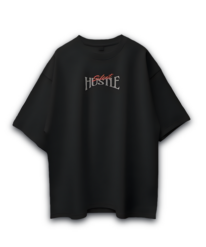 HUSTLE - OVERSIZE BLACK