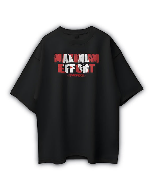 MAXIMUM EFFORTS  - OVERSIZE BLACK