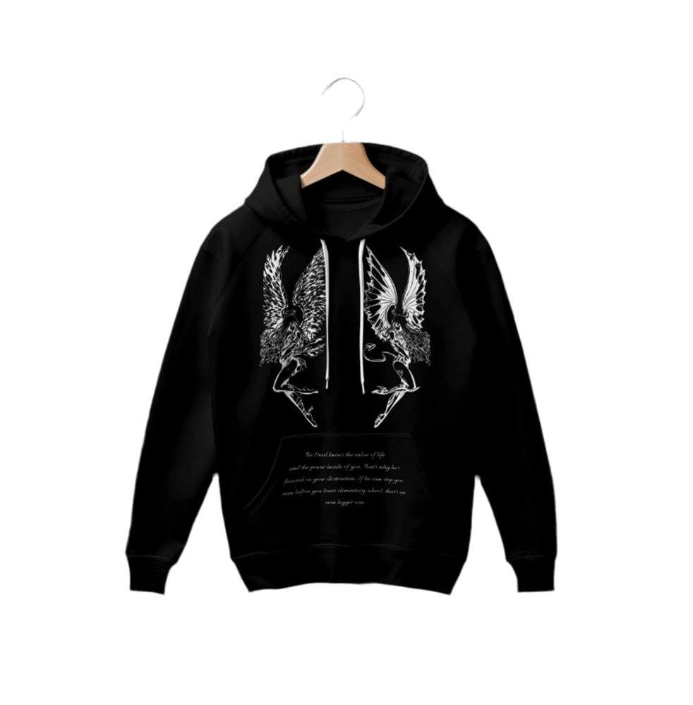 DEVIL X ANGEL - HOODIE 350GSM