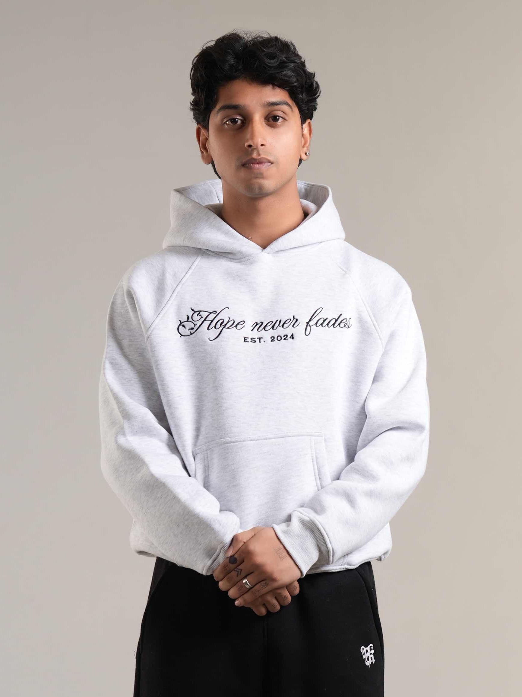 Endless black Streetwear cropped Hoodie | Funk Vibes