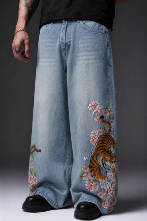 Blossom Fury Denim
