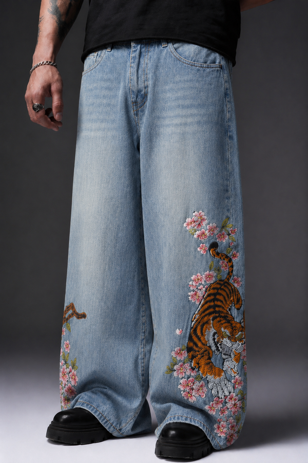 Blossom Fury Denim