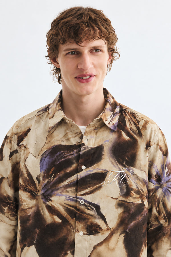 BURNT CANVAS SHIRT