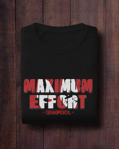 MAXIMUM EFFORTS  - OVERSIZE BLACK